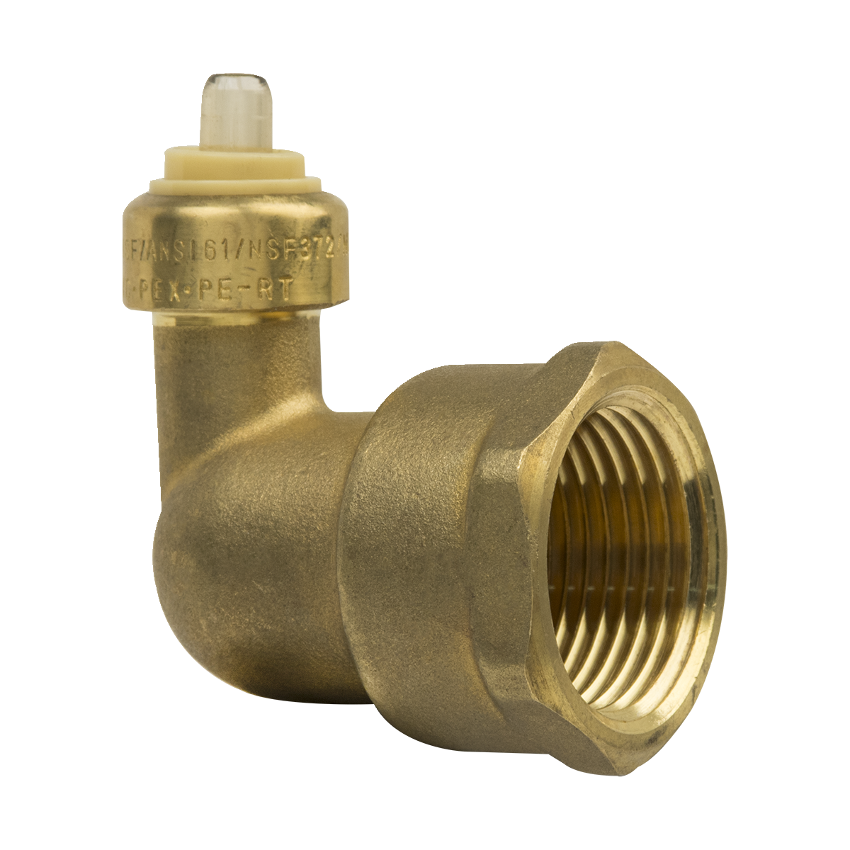 1/4 in. Push Connect x 3/4 in. FHT Garden Hose Dishwasher Elbow